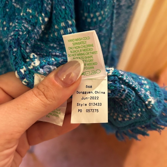 LILLY PULITZER “Beckington Cardigan” size Small - Picture 7 of 8